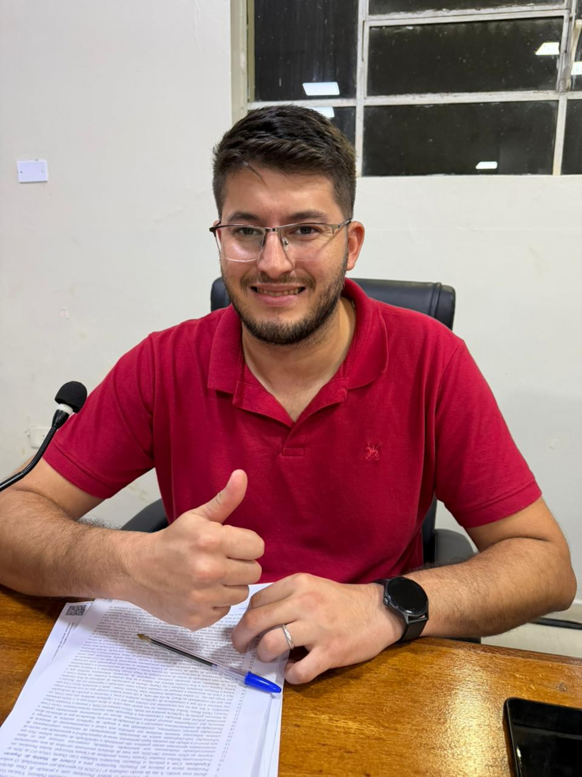 Vereador Vinicius Godoy solicita troca de l&acirc;mpadas no Distrito Nossa Senhora de F&aacute;tima