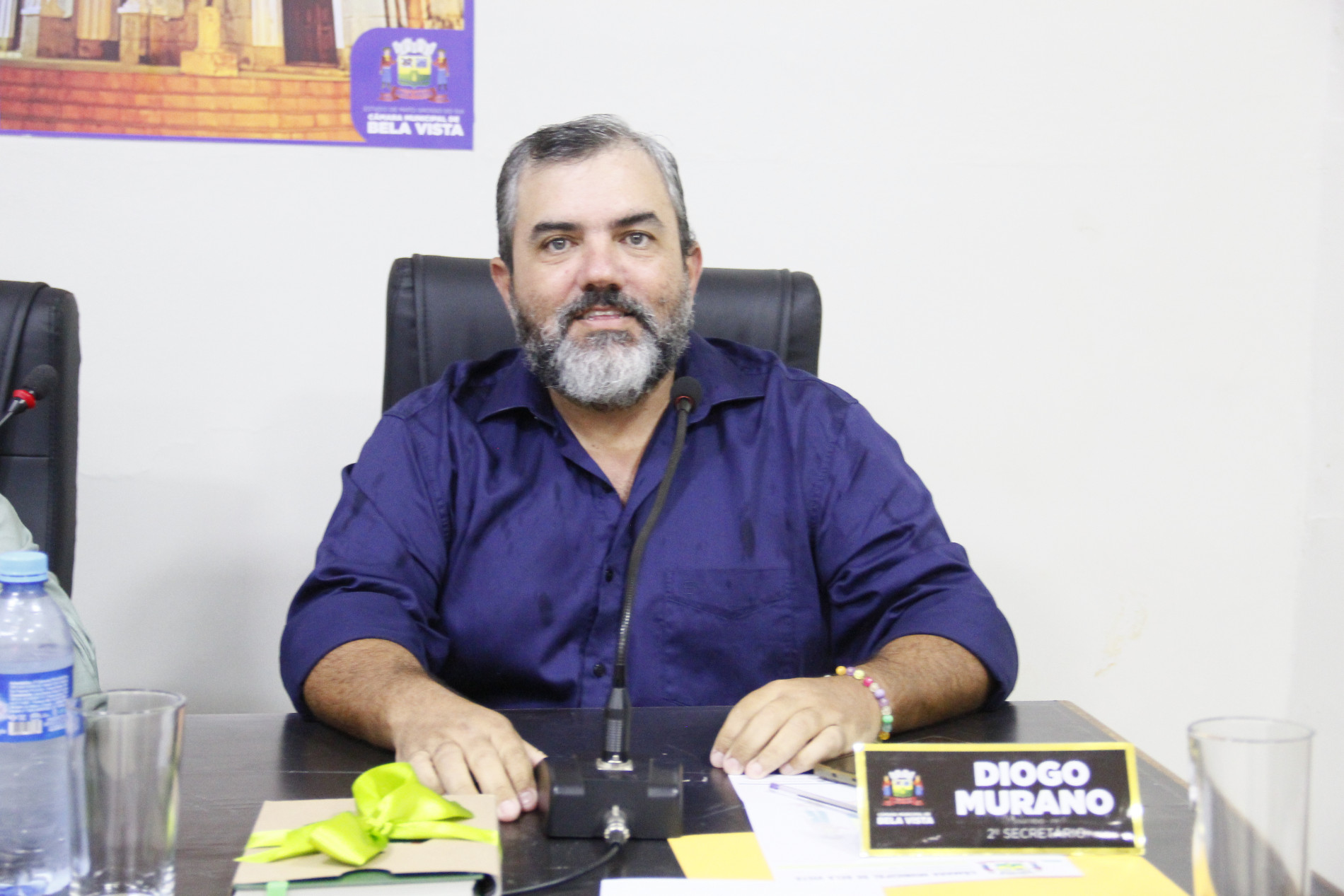 Vereador Diogo Murano agradece cedência de maquinários da Agesul para realizar trabalho em Bela Vista