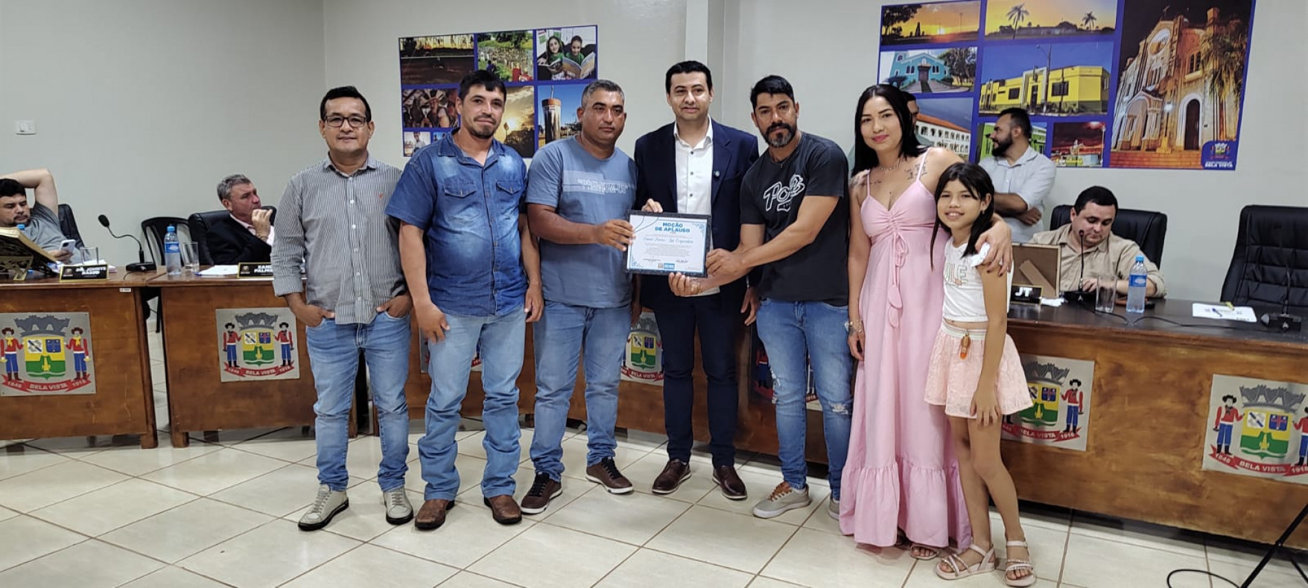 Lar Cooperativa recebe Mo&ccedil;&atilde;o de Aplausos dos vereadores Flavinho Lopes e Fleitas